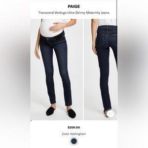 Paige Denim maternity s28 jeans
